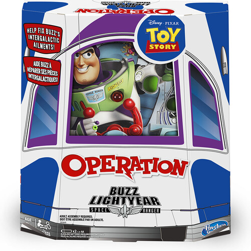 Hasbro Operation Buzz Lightyear (fr/en) Histoire de jouets (Toy Story) 630509862115