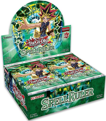 Konami Yugioh - 25th Spell ruler Booster Box 083717860570