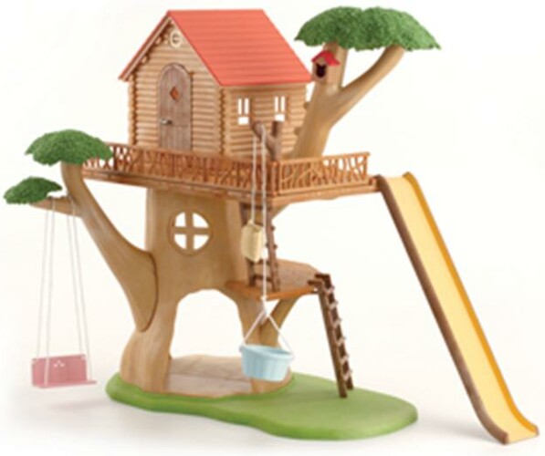 Calico Critters Calico Critters Maison dans l'arbre non meublée sans animaux (en) 020373214446