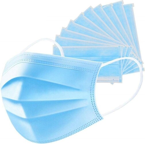 Masque personnel Papier Bleu 
