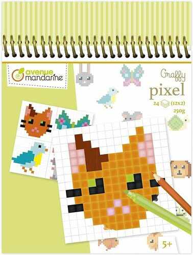 Avenue Mandarine Avenue Mandarine - Graffy Pixel "Animaux familiers" 3609510521318