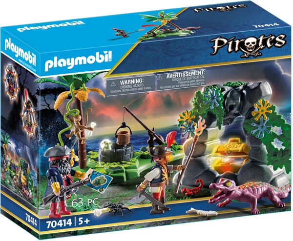 Playmobil Playmobil 70414 Repaire du trésor des pirates 4008789704146