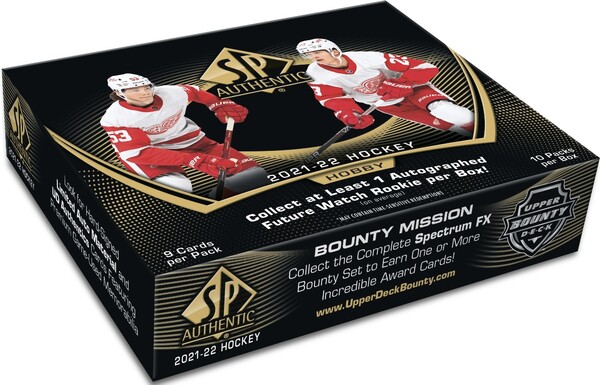 Upper Deck Upper Deck SP Authentic Hobby Hockey 21/22 Booster Box 053334984218