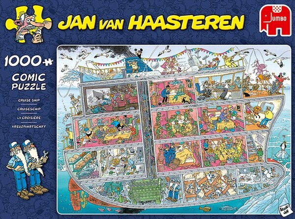 Jumbo Casse-tête 1000 Jan van Haasteren - La croisière 8710126200216