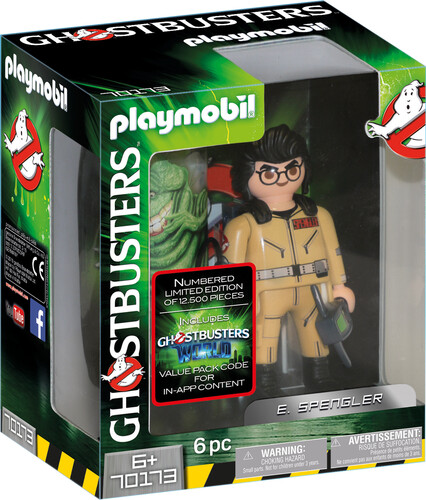 Playmobil Playmobil 70173 SOS Fantômes Édition collectionneur E. Spengler (Ghostbusters) 4008789701732