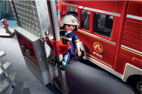 Playmobil Playmobil 71603 Ensemble de secour avec pompiers 4008789716033
