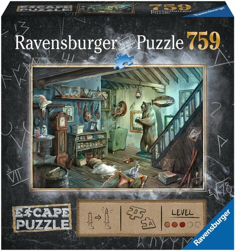 Ravensburger Casse-tête 759 Escape Puzzles La cave de la terreur, évasion 4005556164356