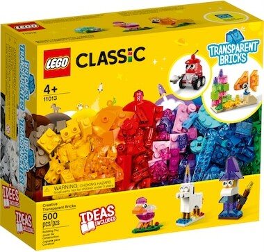 LEGO LEGO 11013 Briques transparentes créatives 673419336239