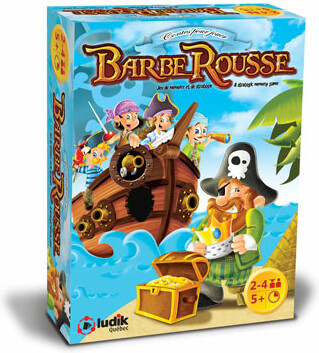 ludik Québec BarbeRousse (fr) jeu de mémoire et de stratégie 848362040032