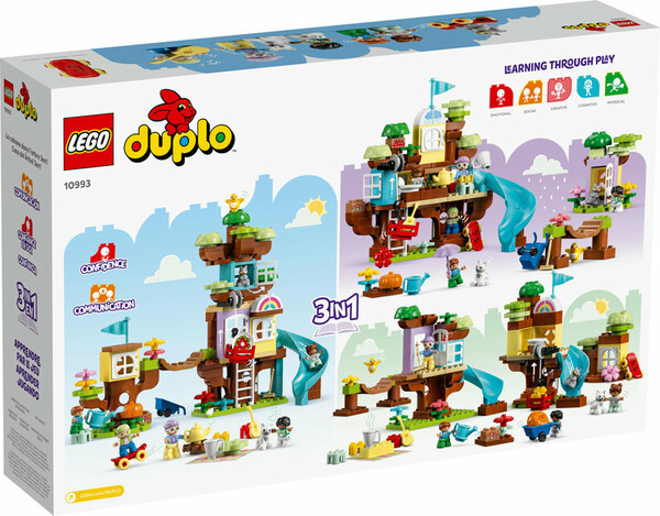 LEGO LEGO 10993 Duplo La cabane dans l’arbre 3-en-1 673419376105