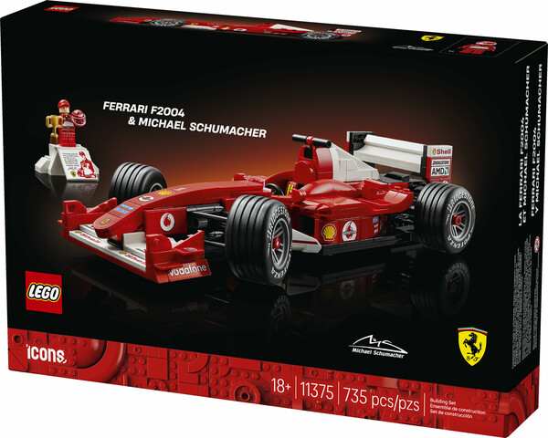 LEGO LEGO 11375 Ferrari F2004 & Michael Schumacher 673419422697