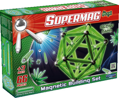 Supermag Supermag construction magnétique phosphorescent 66 pièces 8027352001181