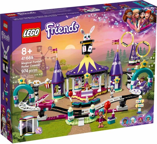 LEGO LEGO 41685 Les montagnes russes de la fête foraine 673419342025
