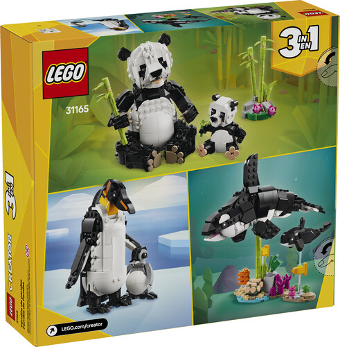 LEGO LEGO 31165 Animaux sauvages la famille de pandas 673419407182