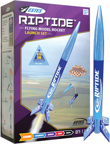 Estes Riptide rocket launch set-rtf 047776014039