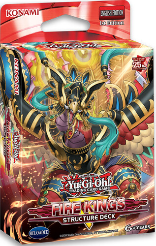 Konami Yugioh - Revamped fire kings - Structure deck 083717864233