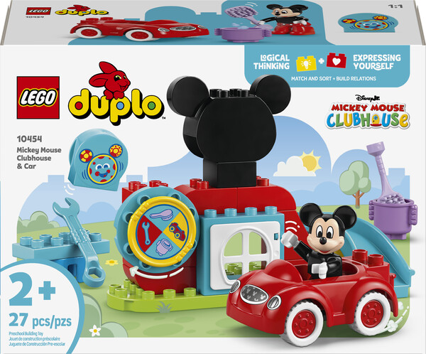 LEGO LEGO 10454 Mickey Mouse Clubhouse & Car 673419405805