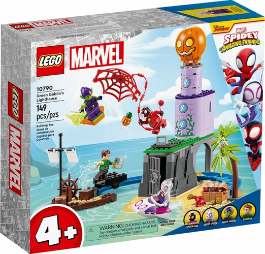 LEGO LEGO 10790 L’équipe de Spider-Man au phare du Bouffon Vert 673419378383