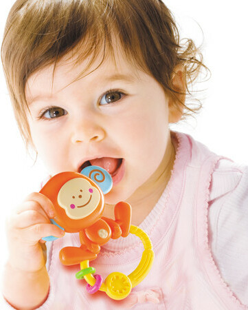 B kids Singe de dentition pour poussette/siège de bébé 021105044997