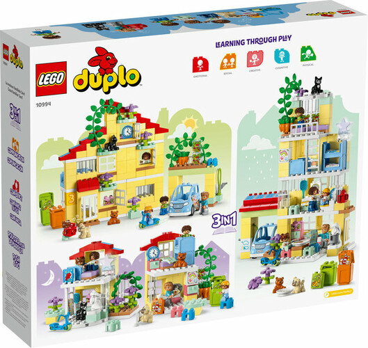 LEGO LEGO 10994 Duplo La maison familiale 3-en-1 673419376112
