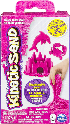 Kinetic Sand Kinetic Sand Recharge 8oz rose (sable cinétique) 778988641606