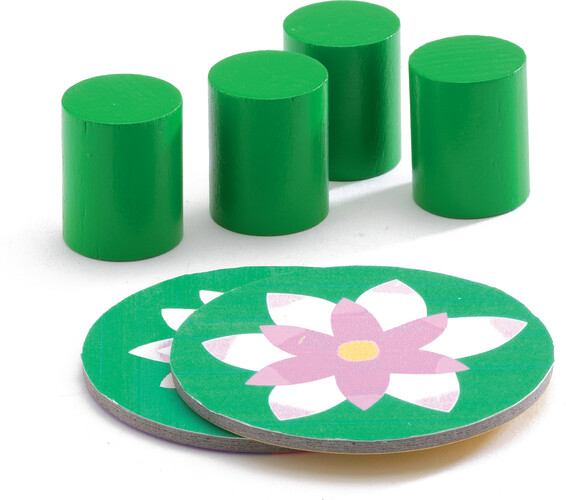 Djeco Little balancing (fr/en) jeu d'équilibre, dextérité et manipulation 3070900085541