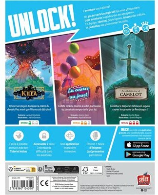 Space Cowboys Unlock ! (fr) 14 Enchanted adventures 3558380134350