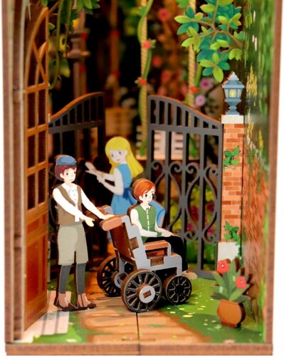 Jacarou Casse-tête 3D serres-livres secret garden 731093611438