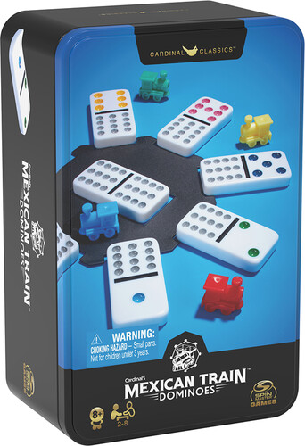 Spin Master Domino couleurs double 12 (d12) Boîte métal 778988436547