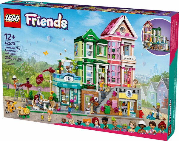 LEGO LEGO 42670 Heartlake City Apartments and Stores 673419404624