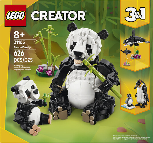 LEGO LEGO 31165 Animaux sauvages la famille de pandas 673419407182