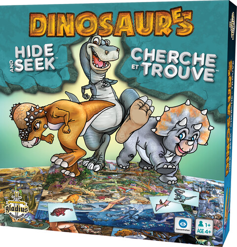 Gladius Cherche et trouve dinosaures (fr/en) 620373080005