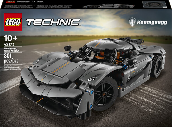 LEGO LEGO 42173 L’hypervoiture Koenigsegg Jesko Absolut grise 673419389150