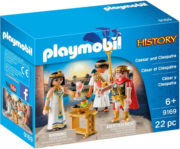 Playmobil Playmobil 9169 César et Cléopâtre 4008789091697