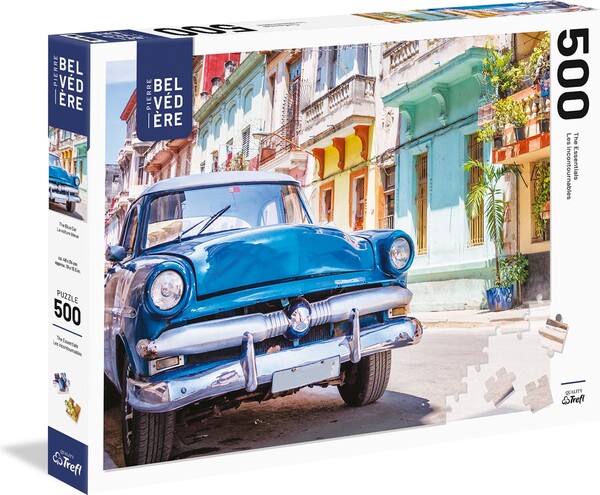 Belvedere Puzzle Casse-tête 500 La Voiture Bleue 061152650215