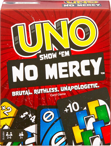Mattel Uno (fr/en) Sans pitié (no mercy) 194735220809
