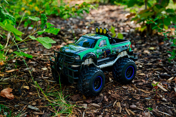 Dickie Toys dickie - téléguidé jungle wrestler f150 30 cm 1:16 4006333089046