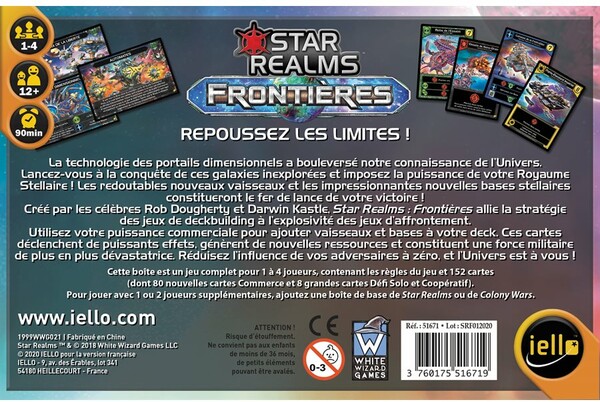 iello Star Realms (fr) base ou ext frontiere 3760175516719