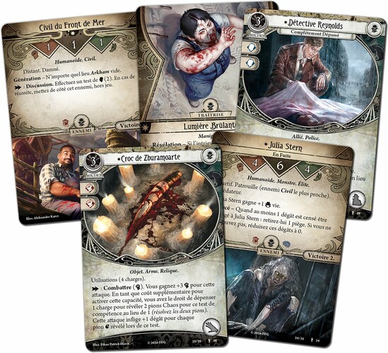 Fantasy Flight Games Horreur à Arkham édition 2026 (fr) Extension Campagne - Les Enfants de Sang 841333140564
