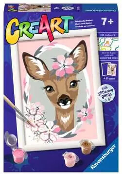 Ravensburger CreArt Peinture à numéro CreART Charmante biche 4005556200726