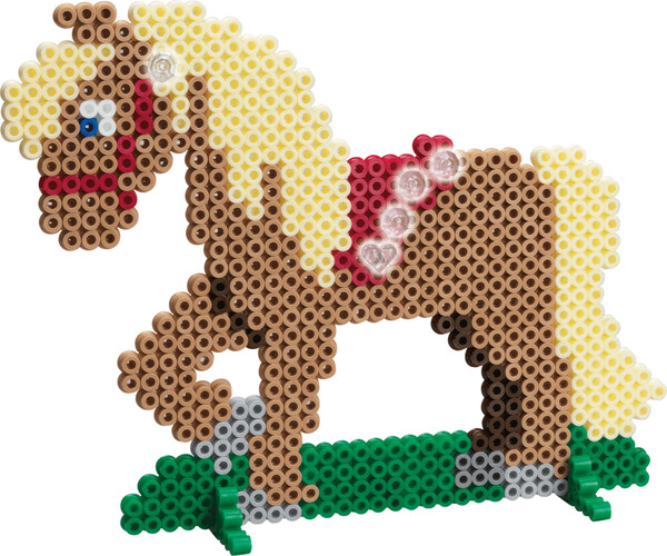 Hama Hama Midi Boîte cadeau chevaux 4000 perles et 2 plaques 3151 028178031510