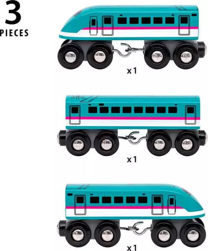 Brio Train Brio Train en bois World Train Shinkansen 7312350360868
