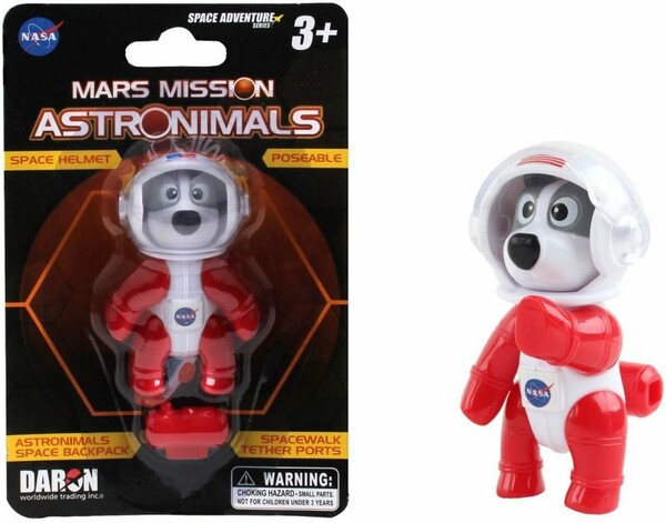 Mission sur Mars chien astronaute 817346027376