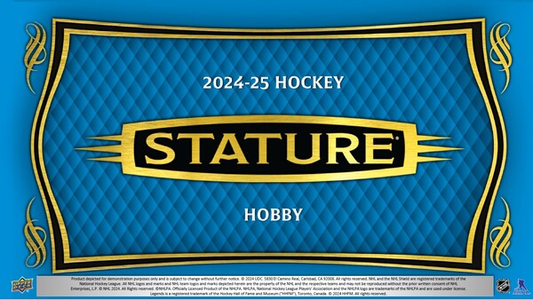 Upper Deck Upper Deck Stature Hockey 24/25 Hobby Booster Box (5/1/16) 053334827805