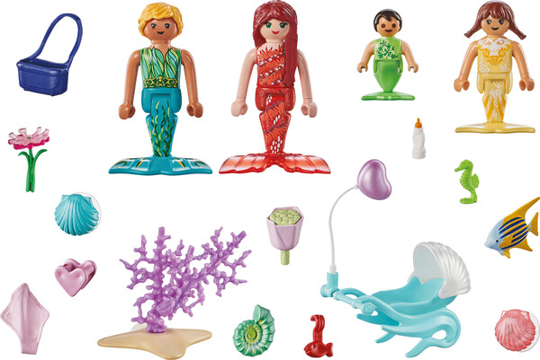 Playmobil Playmobil 71469 Starter Pack: Famille de sirenes 4008789714695