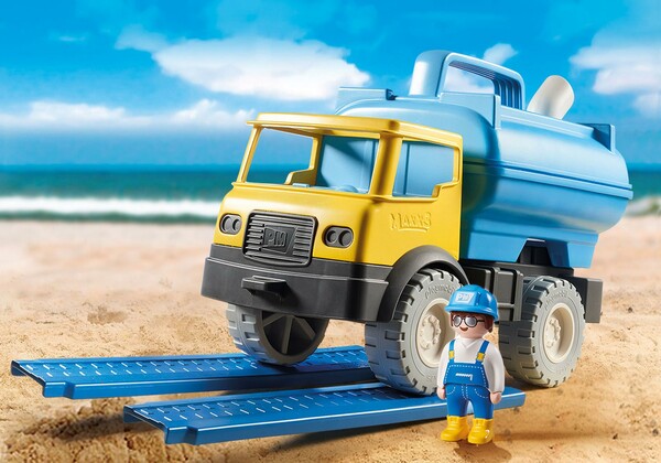 Playmobil Playmobil 9144 Camion citerne pour le sable 4008789091444