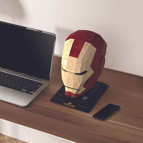 Casse-tête 3D 4d build marvel casque d'iron man 681147013254
