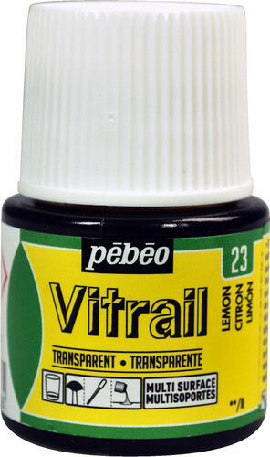 pébéo Peinture vitrail 45ml citron 23 3167860098046