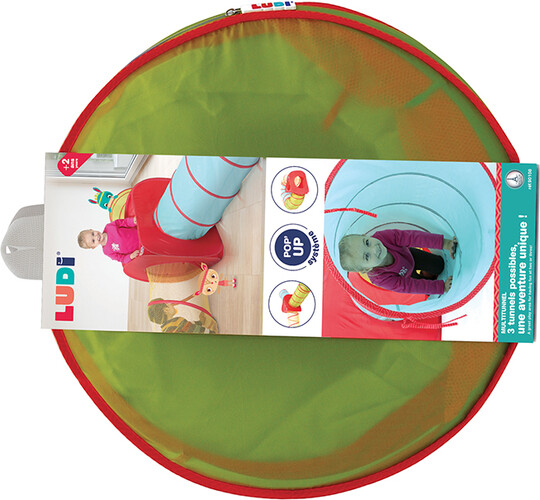 LUDI Tunnel multitunnel Pop-up 3550833901083