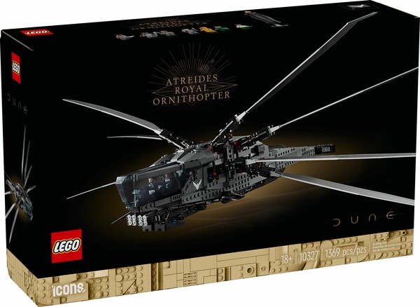LEGO LEGO 10327 Icons Dune atreides royal ornithopter 673419388658